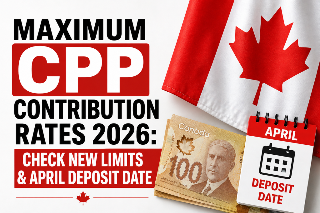 Maximum CPP Contribution Rates 2026