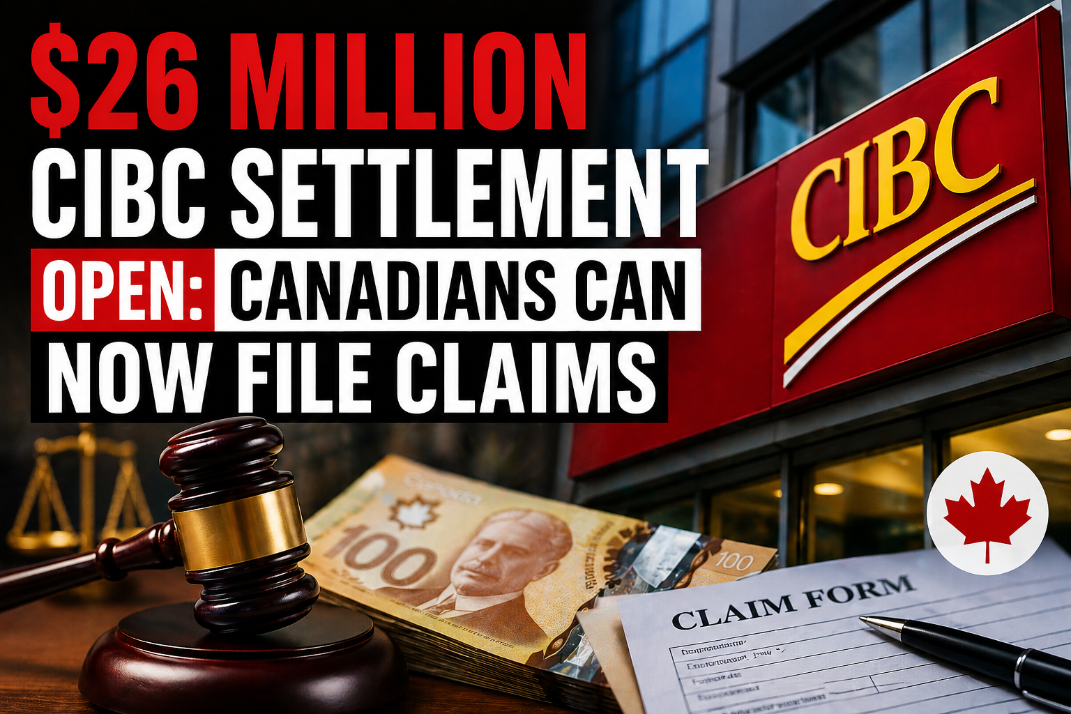 $26 Million CIBC Settlement Open