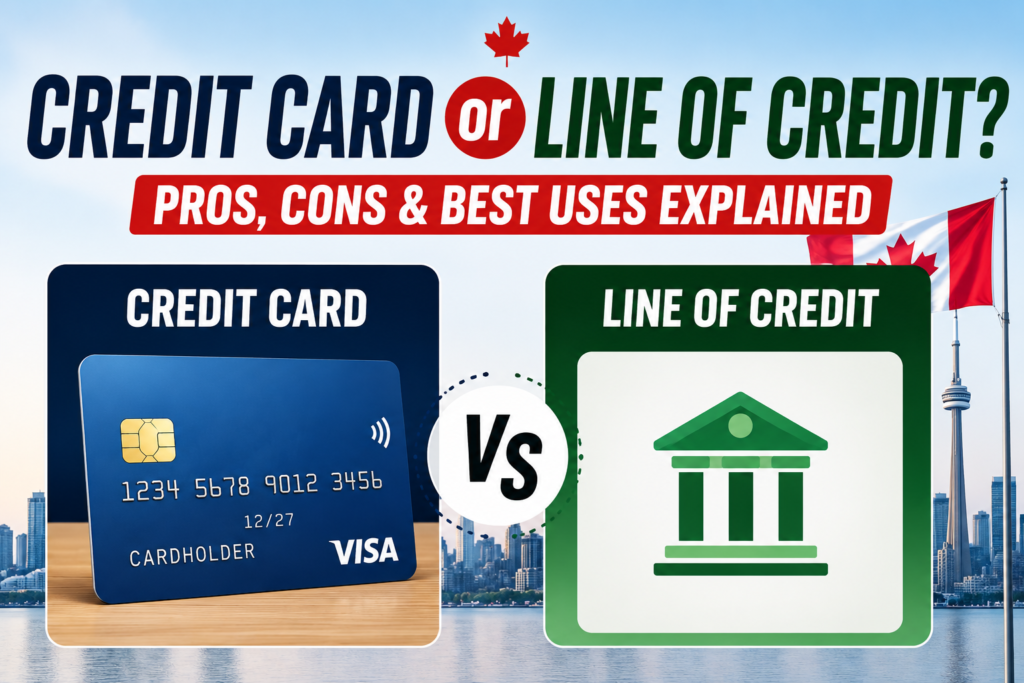 Credit Card or Line of Credit