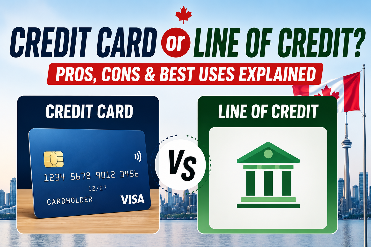 Credit Card or Line of Credit
