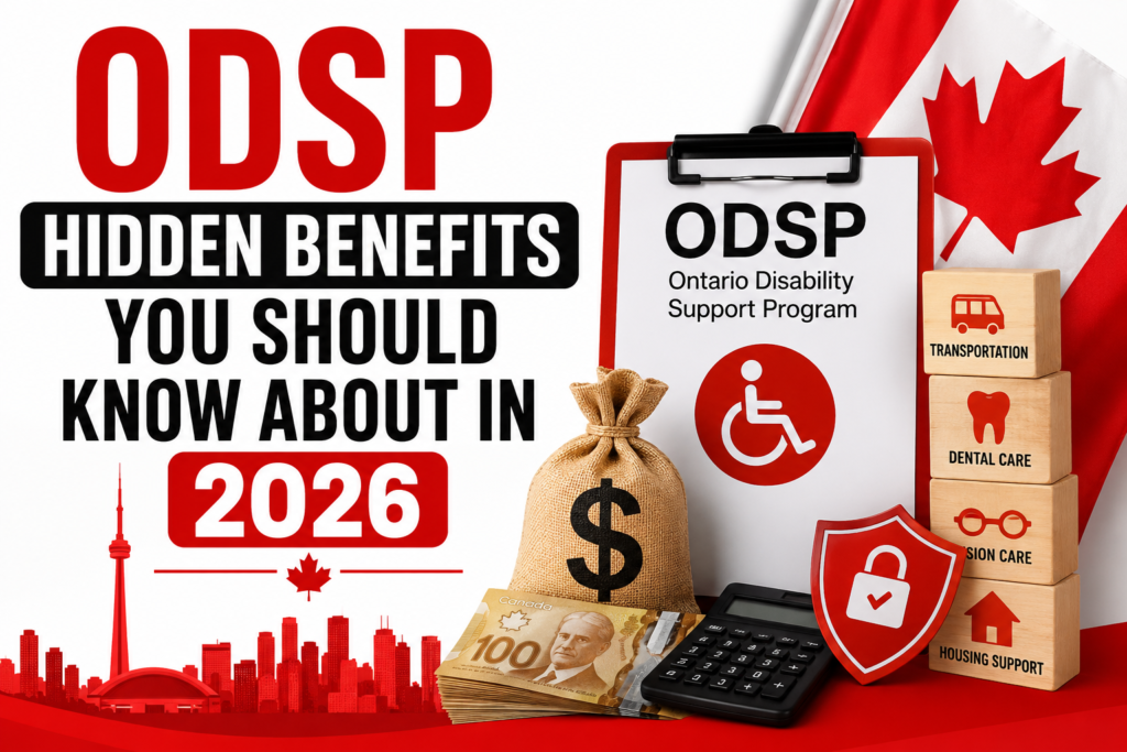 ODSP Hidden Benefits 2026
