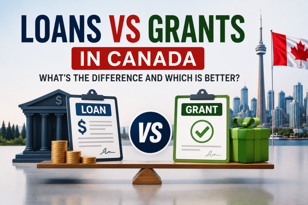 Loans vs Grants in Canada