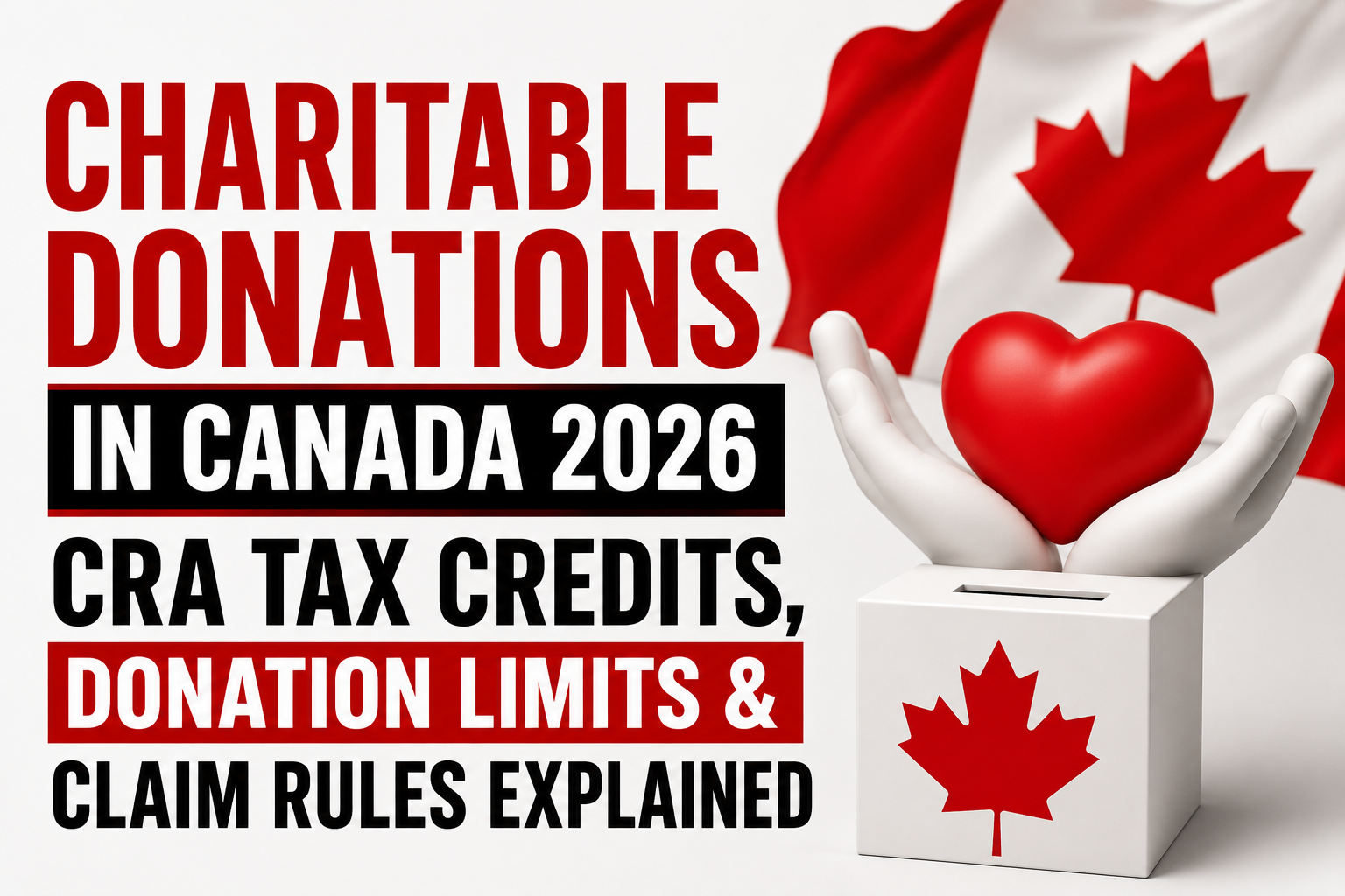 Charitable Donations in Canada 2026