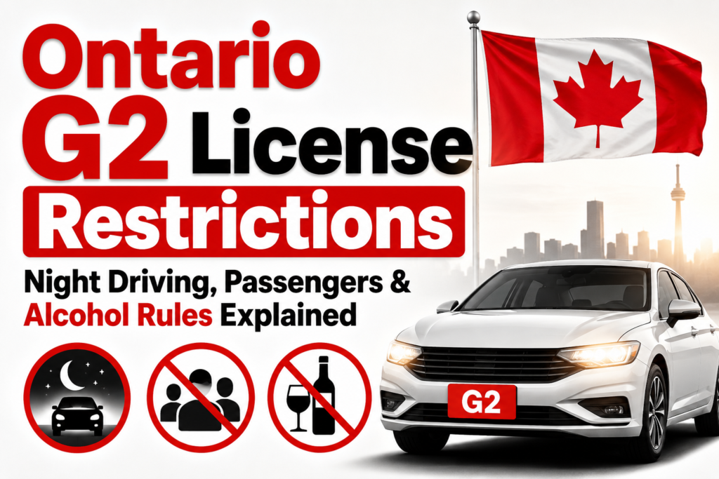 Ontario G2 License Restrictions