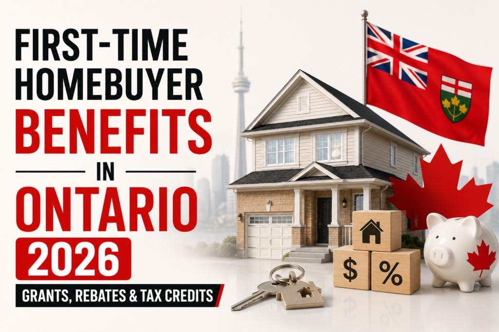 First-Time Homebuyer Benefits in Ontario 2026