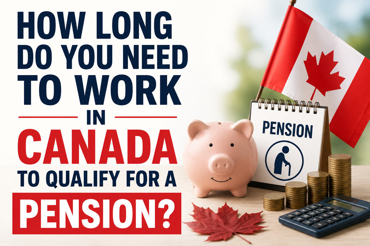 How Long Do You Need to Work In Canada to Qualify for a Pension