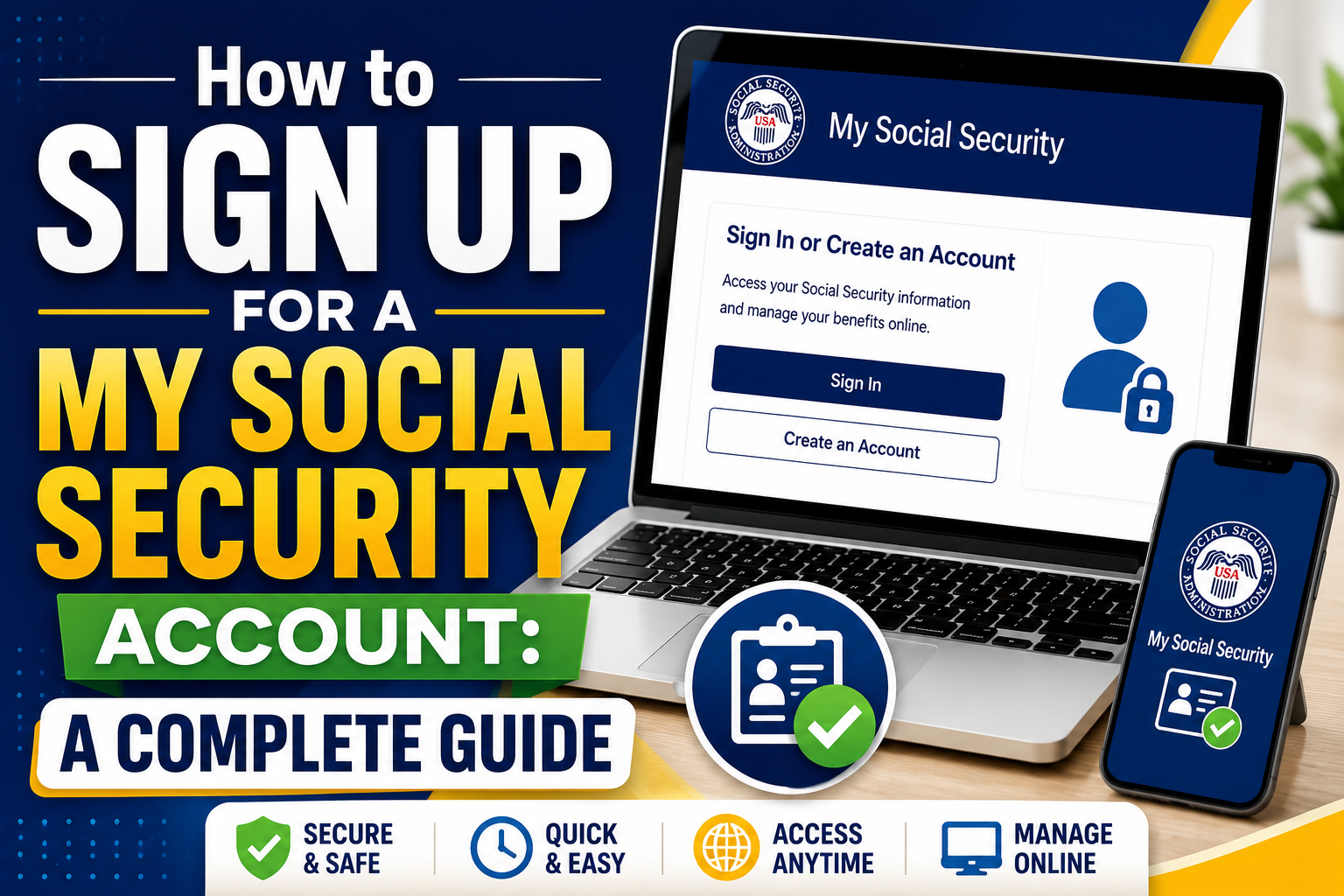How to Sign Up for a My Social Security Account