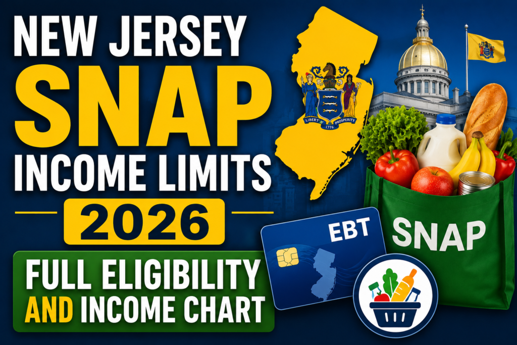 New Jersey SNAP Income Limits 2026