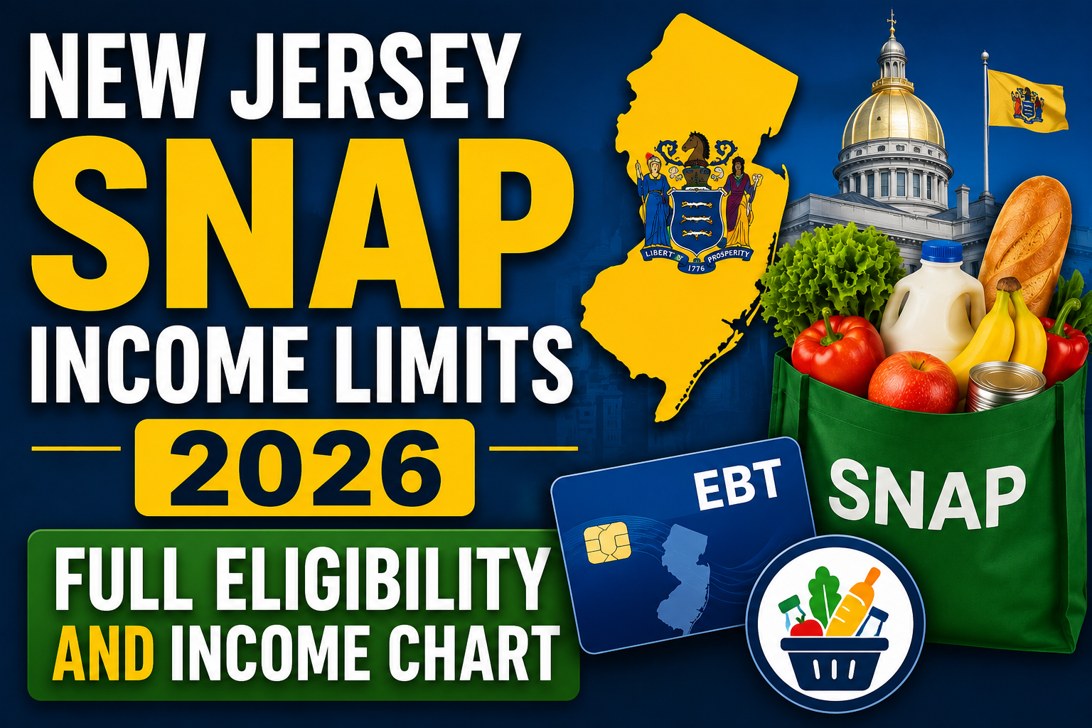 New Jersey SNAP Income Limits 2026