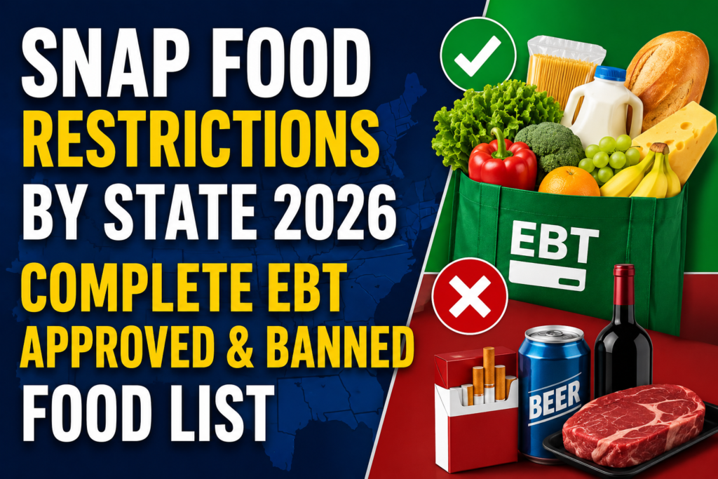 SNAP Food Restrictions by State 2026