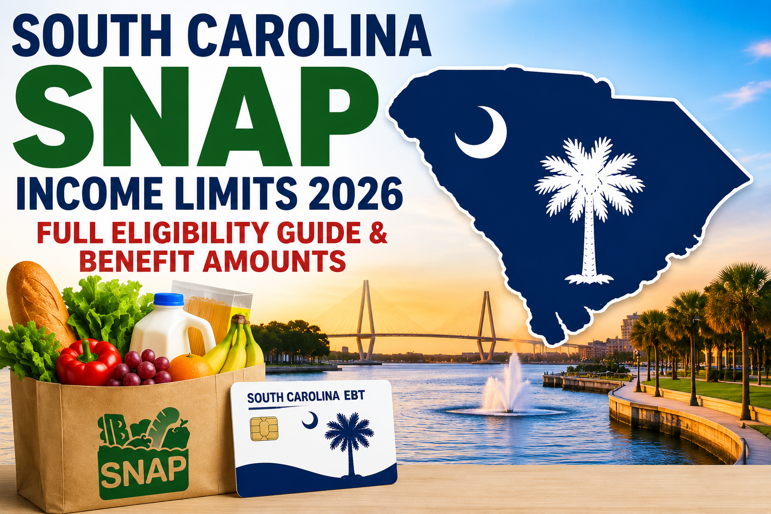 South Carolina SNAP Income Limits 2026
