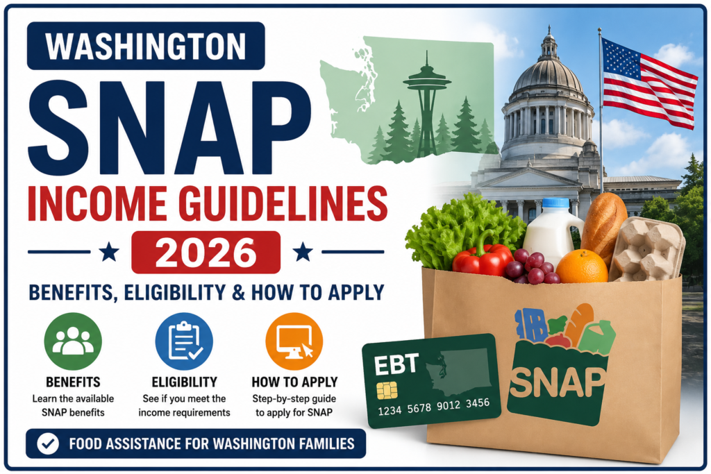 Washington SNAP Income Guidelines 2026