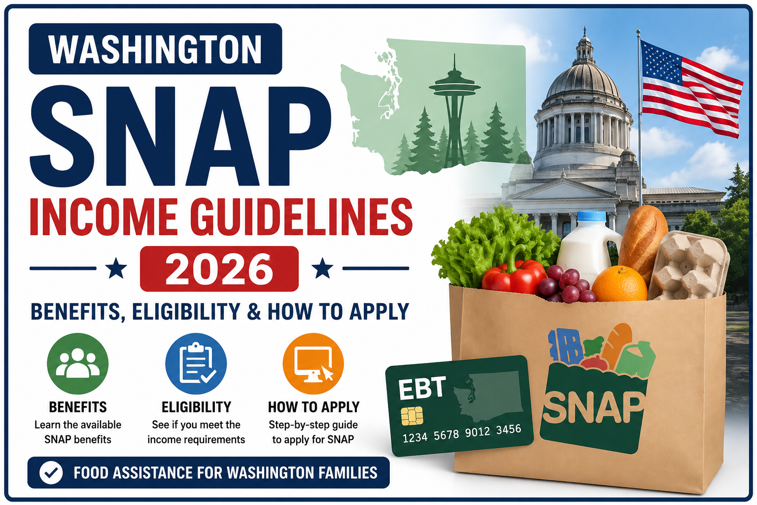 Washington SNAP Income Guidelines 2026