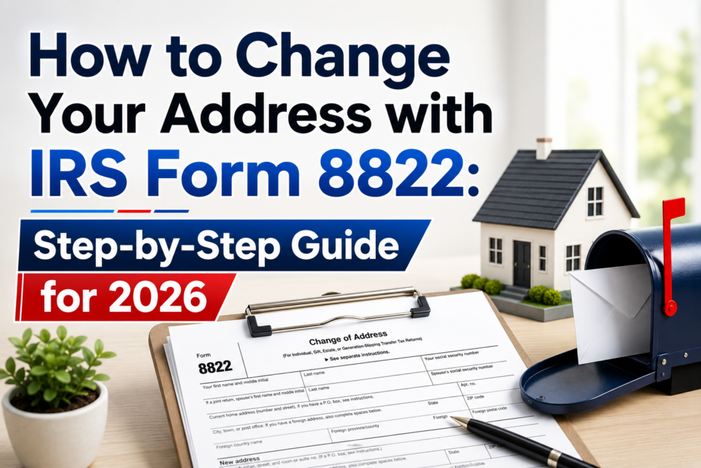 How to Change Your Address with IRS Form 8822