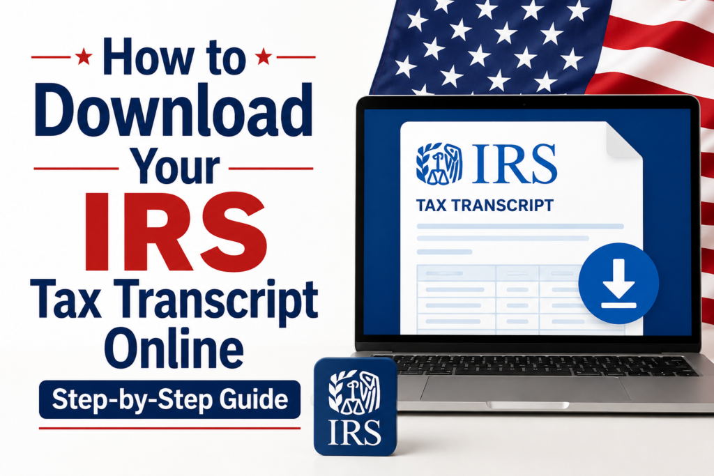 How to Download Your IRS Tax Transcript Online