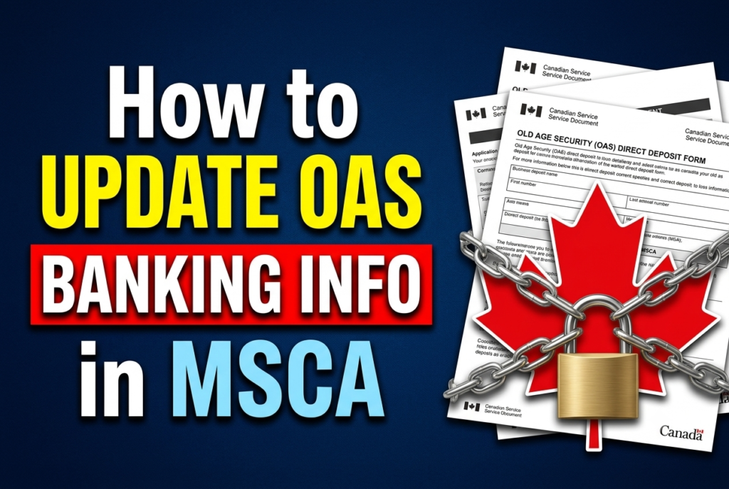 How to Update OAS Banking Information in MSCA