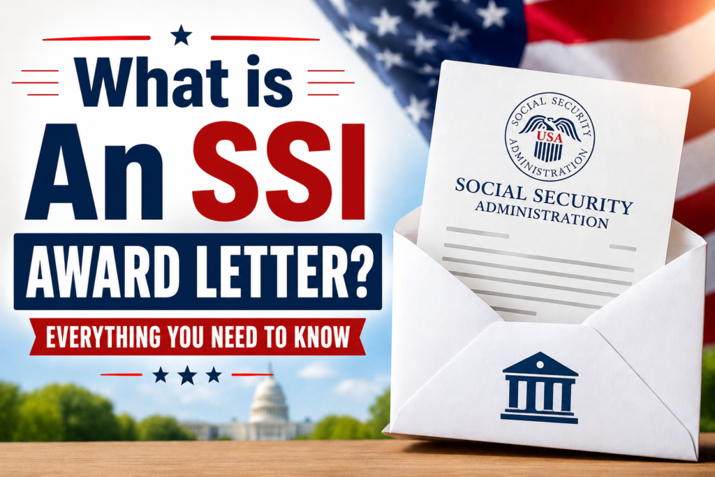 What is An SSI Award Letter